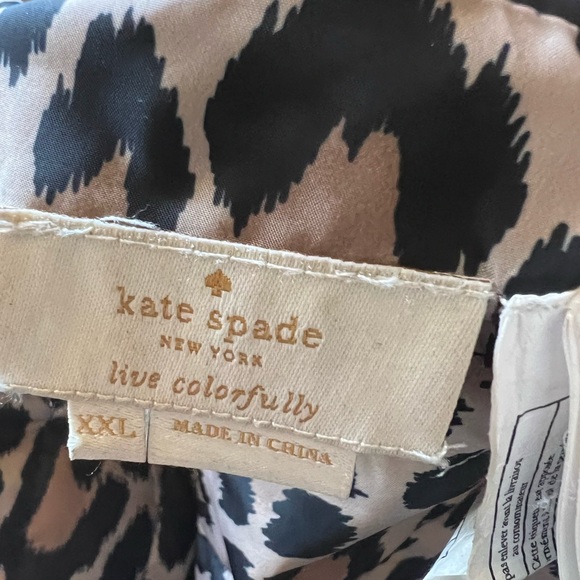 ♠︎ Kate Spade black/leopard reversible jacket - Picture 8 of 8